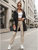 Kurtka damska parka przejściowa czarna model 22092197 - FashionStreet Kurtka damska parka przejściowa czarna model 22092197 - FashionStreet