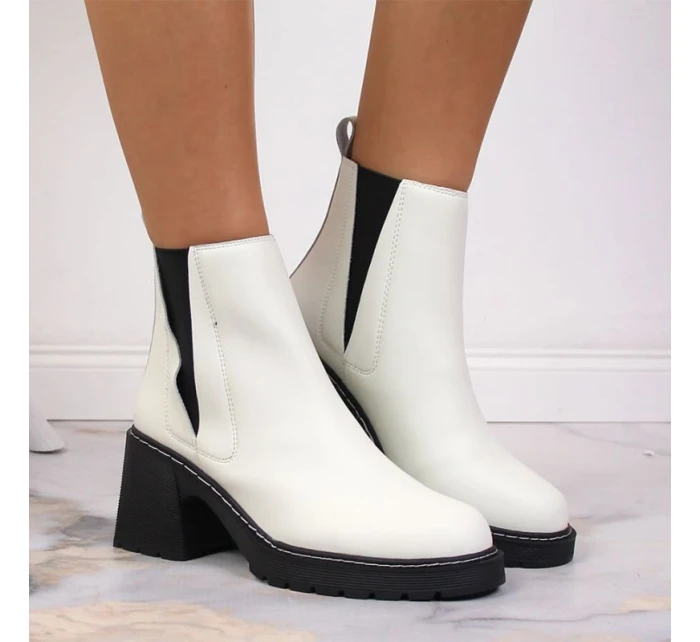 Zateplené čižmy Artiker W HBH42 s podpätkom