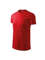 Těžké tričko s výstřihem do V M model 18688324 červená - Malfini