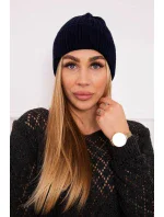 Tenká čiapka Malwina K250 navy blue