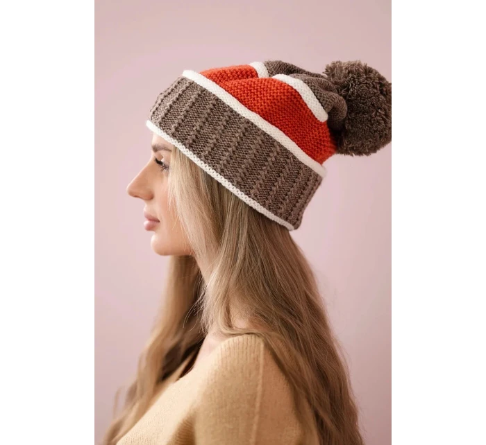 Dámská čepice Kinga K297 model 18751287 - K-Fashion Dámská čepice Kinga K297 model 18751287 - K-Fashion