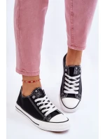 Dámské klasické tenisky černé a bílé model 21607880 - EVENTO