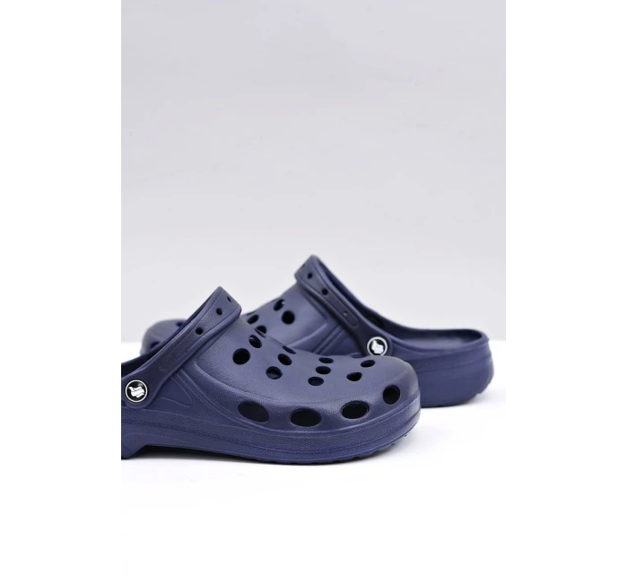 Męskie Klapki Sandały Do Ogrodu Basen Granatowe Męskie Klapki Sandały Do Ogrodu Basen Granatowe