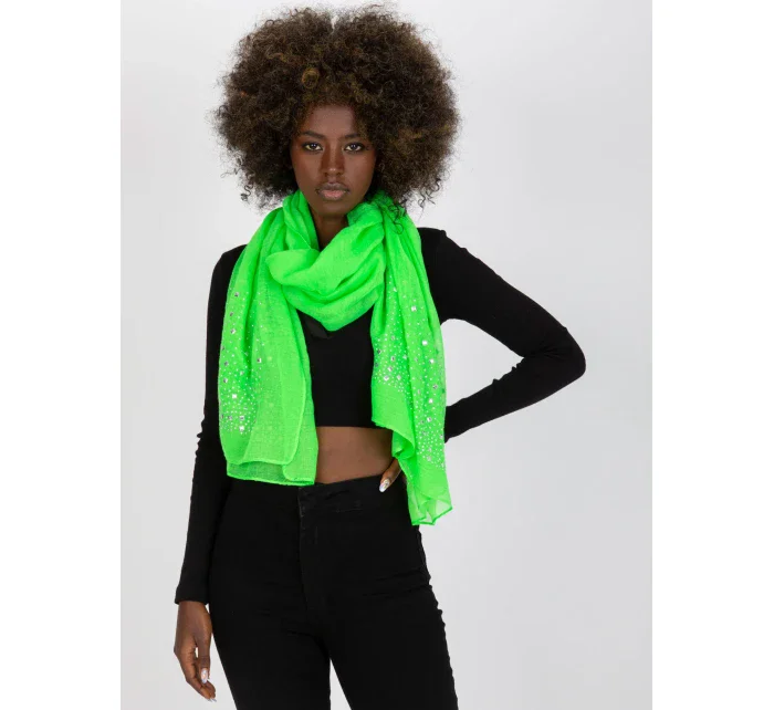 Dámska šatka AT CH LA12813 fluo green