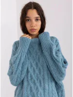 Sweter AT SW  niebieski model 19018672 - FPrice