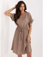 MI SK šaty A63751.67 tmavo lila