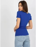 Tričko RV TS model 18385480 tmavě modrá - FPrice Tričko RV TS model 18385480 tmavě modrá - FPrice