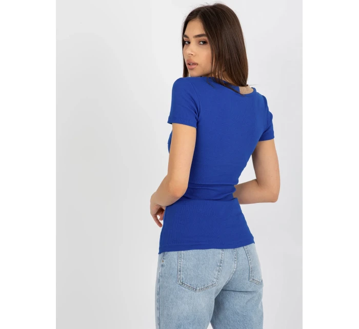 Tričko RV TS model 18385480 tmavě modrá - FPrice Tričko RV TS model 18385480 tmavě modrá - FPrice