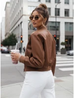 Dámská kožená bunda camel Dstreet model 21976929 - FashionStreet
