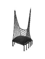Závesná sedačka DRAGON HAMMOCK 60x60x115 cm s poduškou DARK GREY Závesná sedačka DRAGON HAMMOCK 60x60x115 cm s poduškou DARK GREY