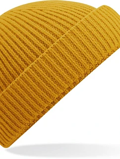 B Pletená čepice 53. mustard model 22433106 - Beechfield