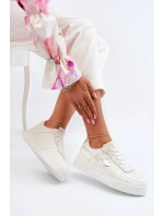 Dámské tenisky na platformě bílé model 21653076 - Boto