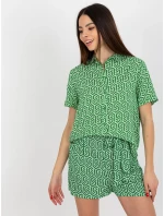 Dámská halenka model 18339303 zelená - FPrice