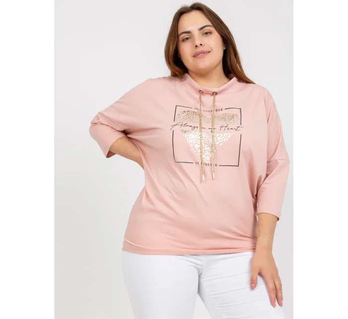 Blúzka RV BZ 7485.13P svetlo ružová