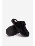 Inblu Dámske zateplené papuče EK000010 Black