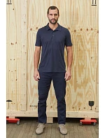 Men Pánské žerzejové polo soft blue model 22500538 - NEOBLU Men Pánské žerzejové polo soft blue model 22500538 - NEOBLU