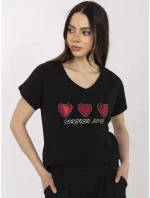 Tričko CLM TS 1708.83 čierne