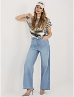 Nohavice D80033BB62629L219 modré