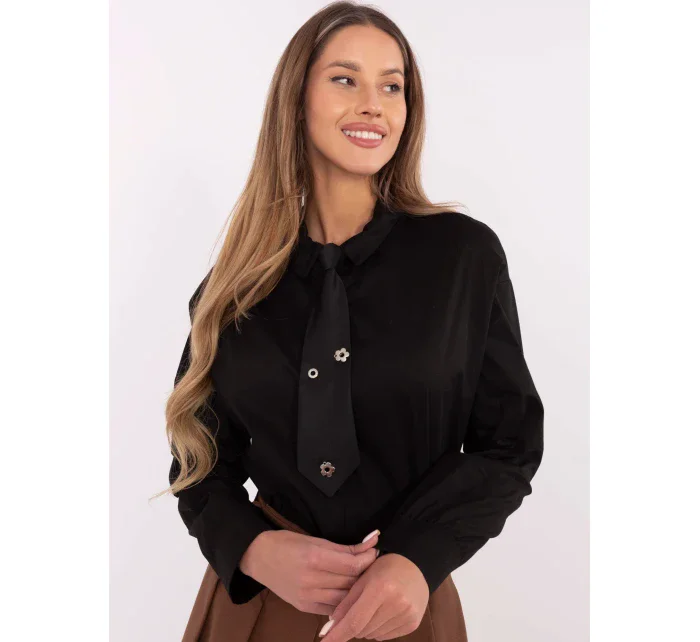 Košeľa DHJ KS 9213.86 čierna