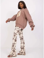 Mikina EM BL 651/D.29X hnedá