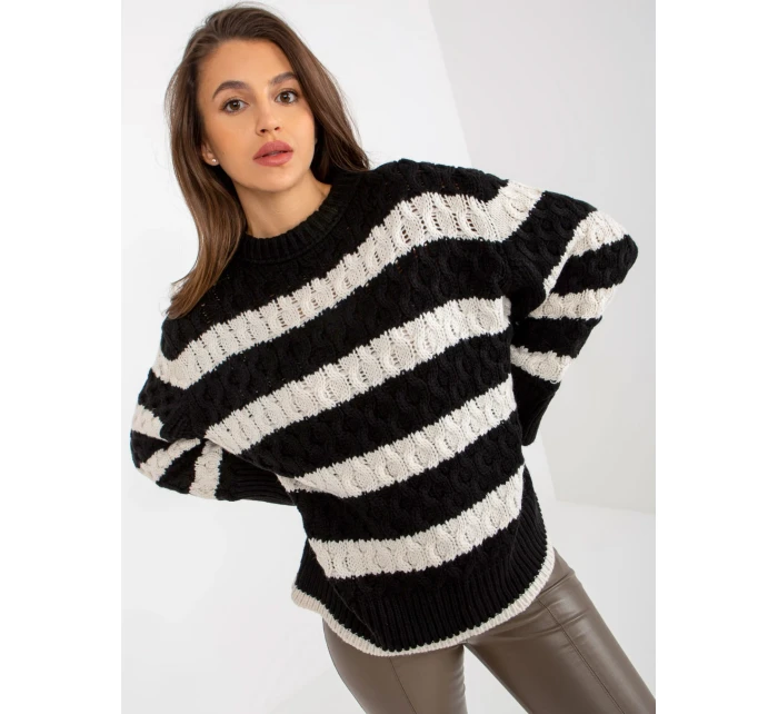 Dámsky sveter EM SW 1018 01.26P čierny