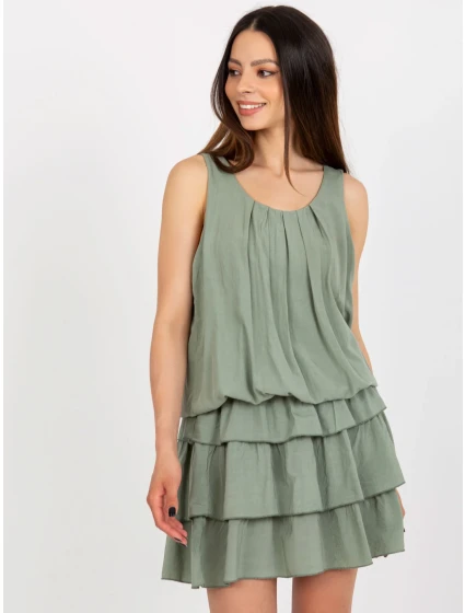 TW SK BI 8139 šaty.44 khaki TW SK BI 8139 šaty.44 khaki