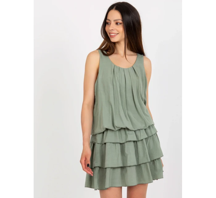 TW SK BI 8139 šaty.44 khaki TW SK BI 8139 šaty.44 khaki