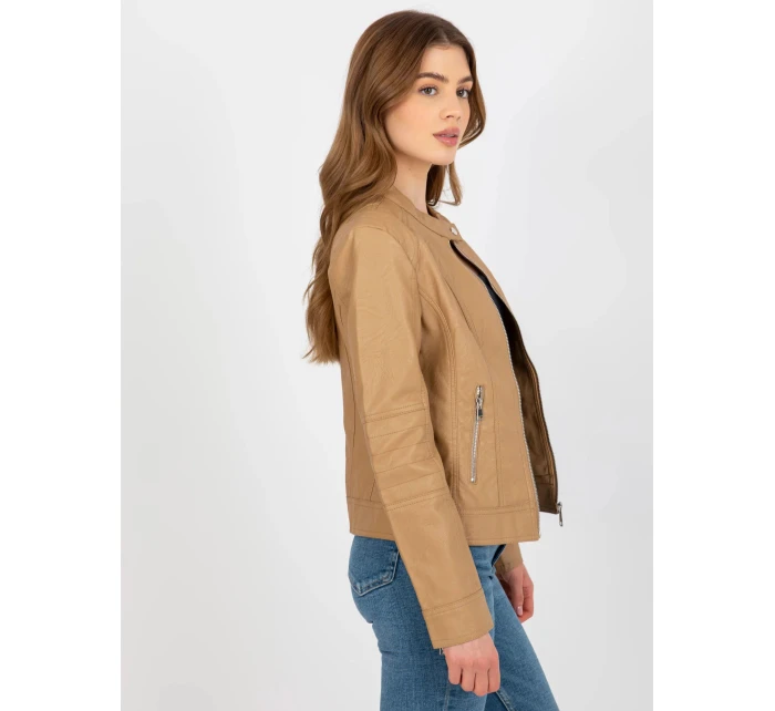 Dámska krátka bunda NM DE KR HX 2838.95P Brown camel - FPrice