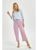 3448 DÁMSKE DLHÉ PYŽAMO DEBORA M-XL