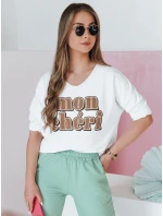 Dámská halenka s potiskem bílá Dstreet model 21988803 - FashionStreet