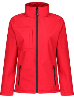 TRA Dámská 3vrstvá softshell bunda 36.A classic red/black model 22526197 - Regatta