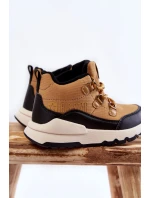 Dětské boty Memory Foam Big Star model 21601095 velbloud - Big Star Shoes Dětské boty Memory Foam Big Star model 21601095 velbloud - Big Star Shoes