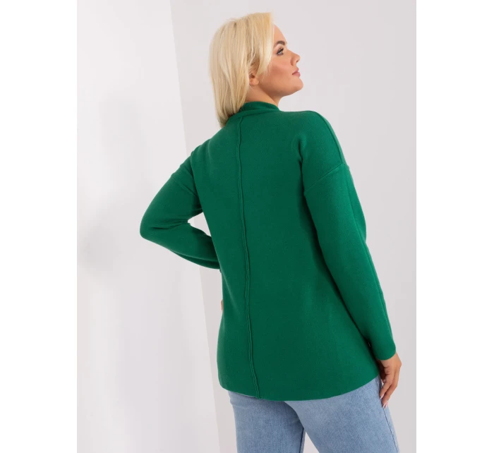 Sweter PM SW model 18909372 ciemny zielony - FPrice