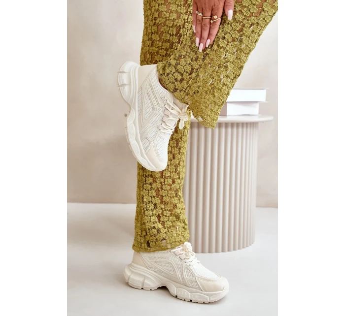 Dámske športové tenisky Beige Timoci Dámske športové tenisky Beige Timoci