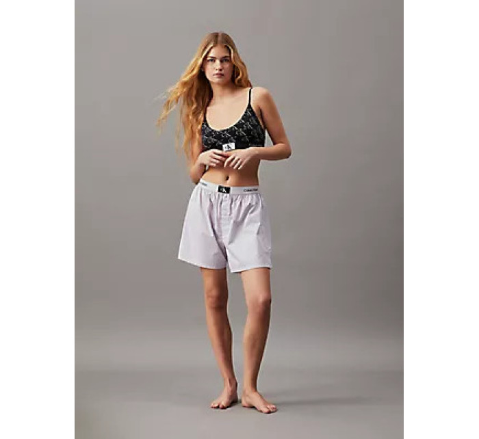 Spodné prádlo Dámske šortky BOXER TRADITIONAL (WOVEN) 000QS6972ELL0 - Calvin Klein