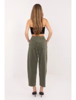 Šnúrové nohavice model 224998 Rue Paris Šnúrové nohavice model 224998 Rue Paris