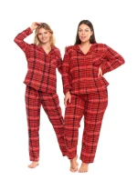 Pyžamo Moraj PDD7200-002 dlhé/r 2XL-3XL pruhované