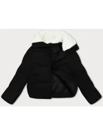 kurtka damska z czarna model 21318851 - J.STYLE kurtka damska z czarna model 21318851 - J.STYLE