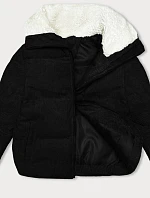Dámska manšestrová bunda J Style Black (5M3230-392)