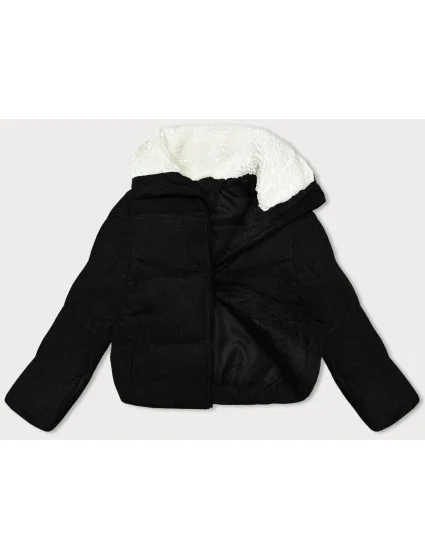 kurtka damska z czarna model 21318851 - J.STYLE kurtka damska z czarna model 21318851 - J.STYLE