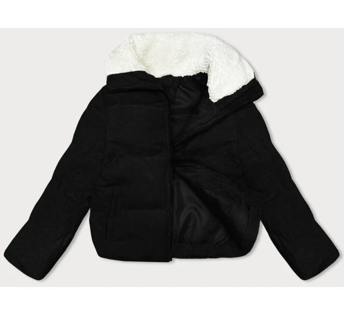 kurtka damska z czarna model 21318851 - J.STYLE kurtka damska z czarna model 21318851 - J.STYLE