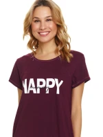 Dámská těhotenská košile model 20582576 wine - Doctornap