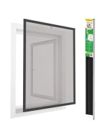 MOSKYTIÉRA DO OKNA ALU 100X120 ANTRACIT