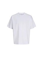 Tričko Jack&Jones JJEBARRON TEE SS O-NECK NOOS 12298906 WHITE