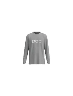 Tričko POC L/S Tee, šedé