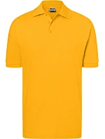 JN 70 Piqué polo model 22442011 gold yellow - Daiber JN 70 Piqué polo model 22442011 gold yellow - Daiber