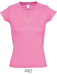 SOL'S Moon Dámské tričko s výstřihem do V model 22535325 orchid pink