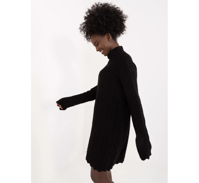 Sukienka BA SK model 21055348 czarny - FPrice Sukienka BA SK model 21055348 czarny - FPrice