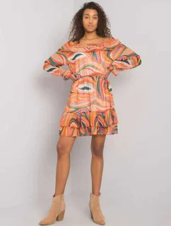 Šaty DHJ SK  oranžová model 16283480 - FPrice