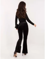 Spodnie IT SP model 21776331 czarny - FPrice Spodnie IT SP model 21776331 czarny - FPrice